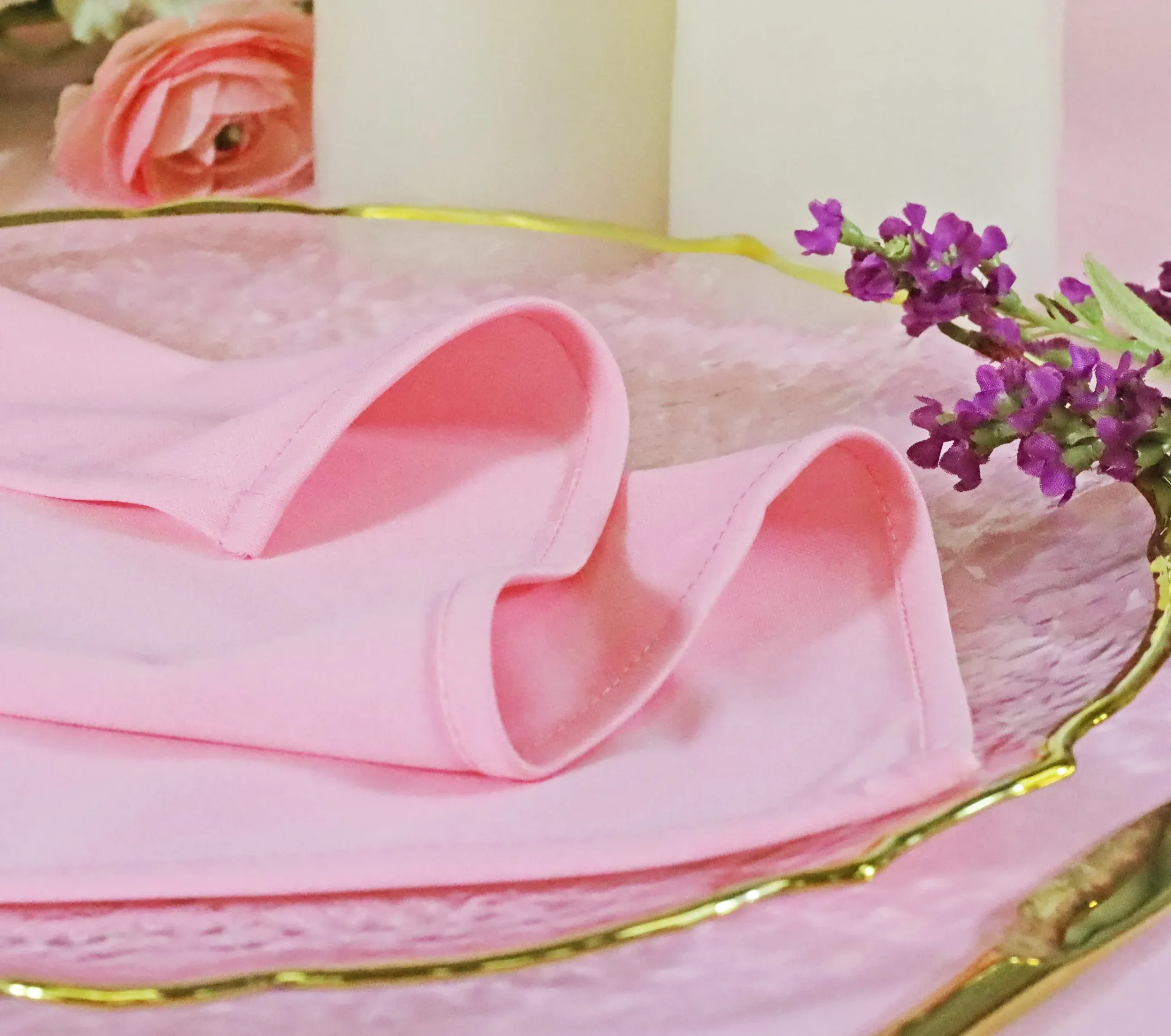 14 ft x 5 ft Scuba (Wrinkle-Free) (240 GSM) Event Backdrop Curtain Drape Panel – Pink (1pc)
