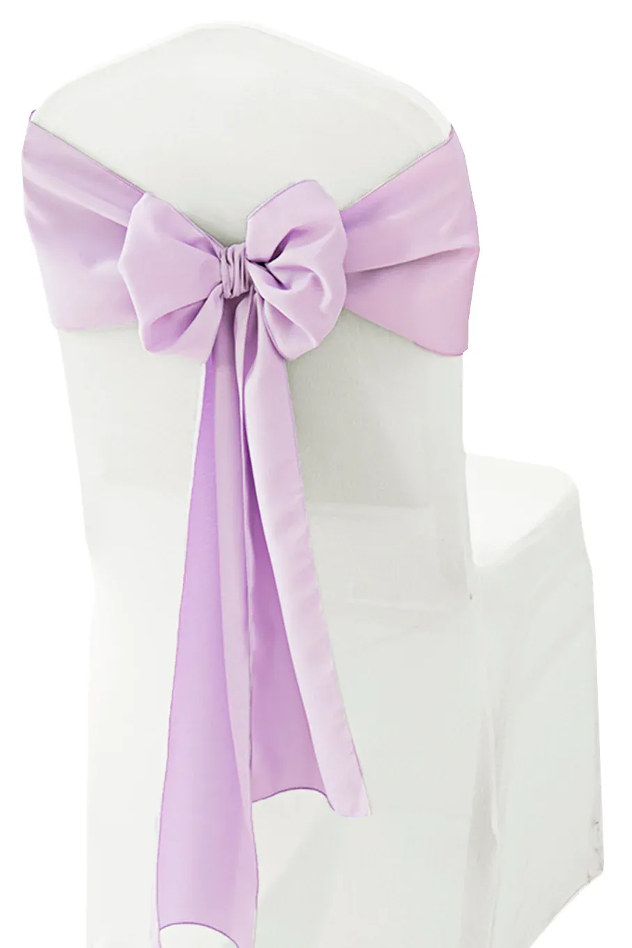 8"x108" Polyester (220 GSM) Chair Sashes - Lavender (10pcs/pk)