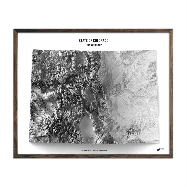 Photo inspiration: Gallery Detail: Colorado Elevation Map The Ultimate British Megastore