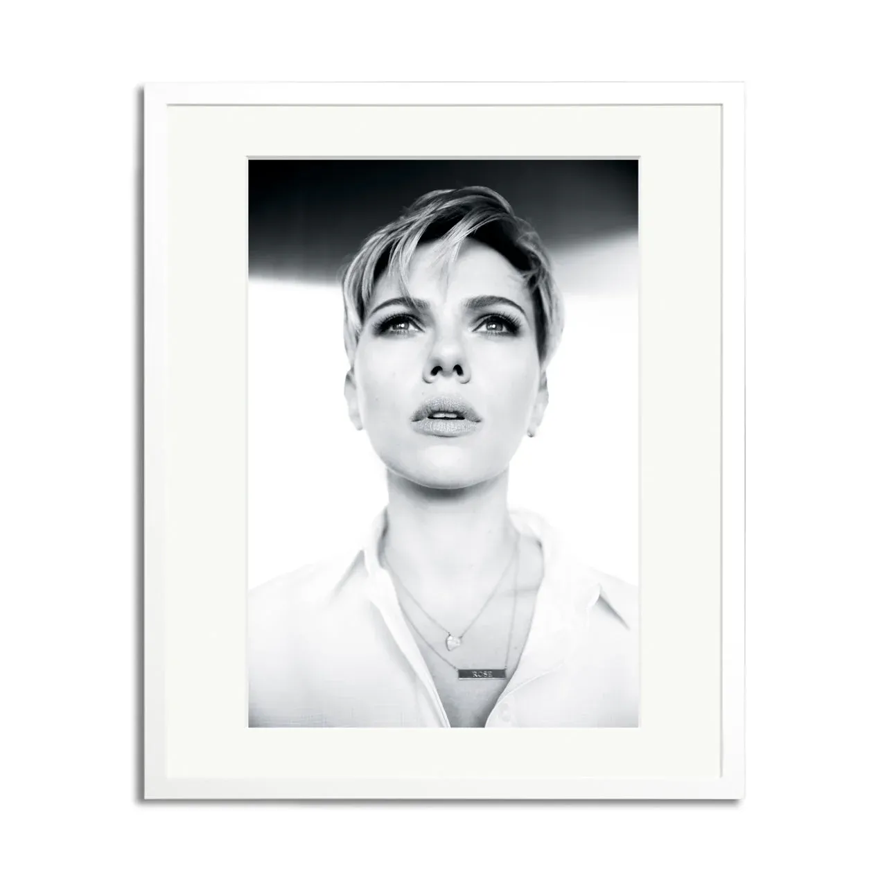 Scarlett Johansson Framed Print - Image 2