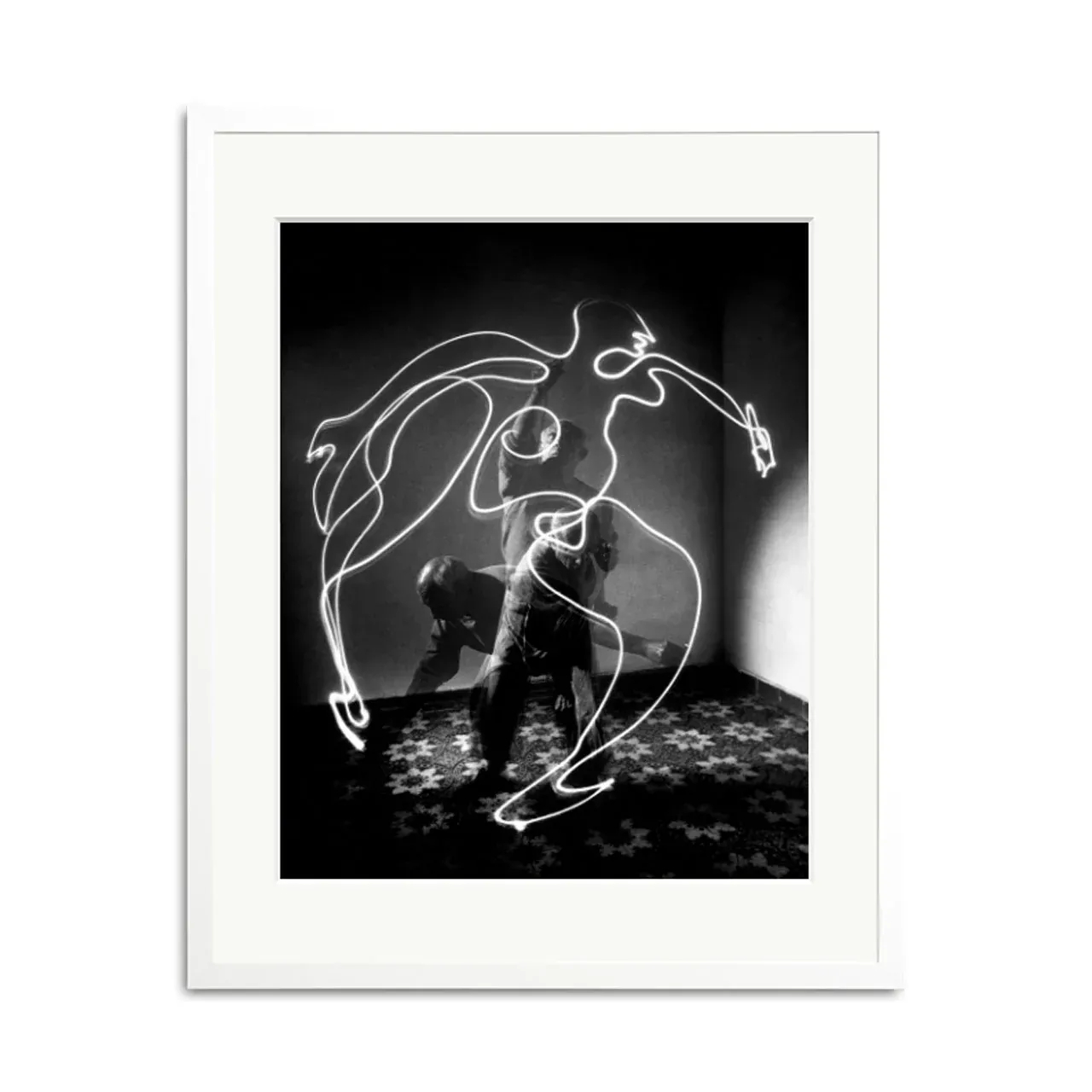 Picasso Multiple Exposure Framed Print