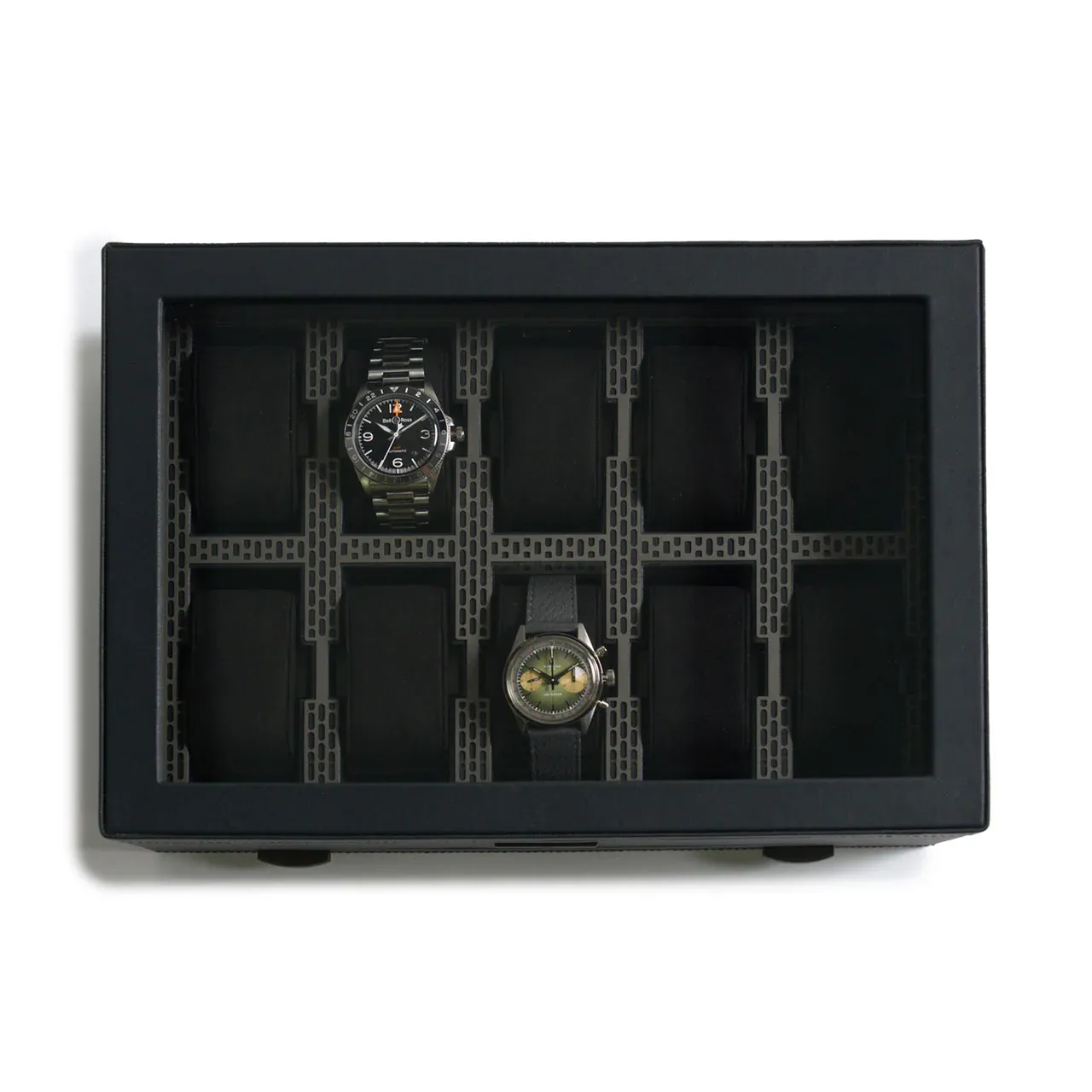 Wolf Axis 10 Piece Watch Box