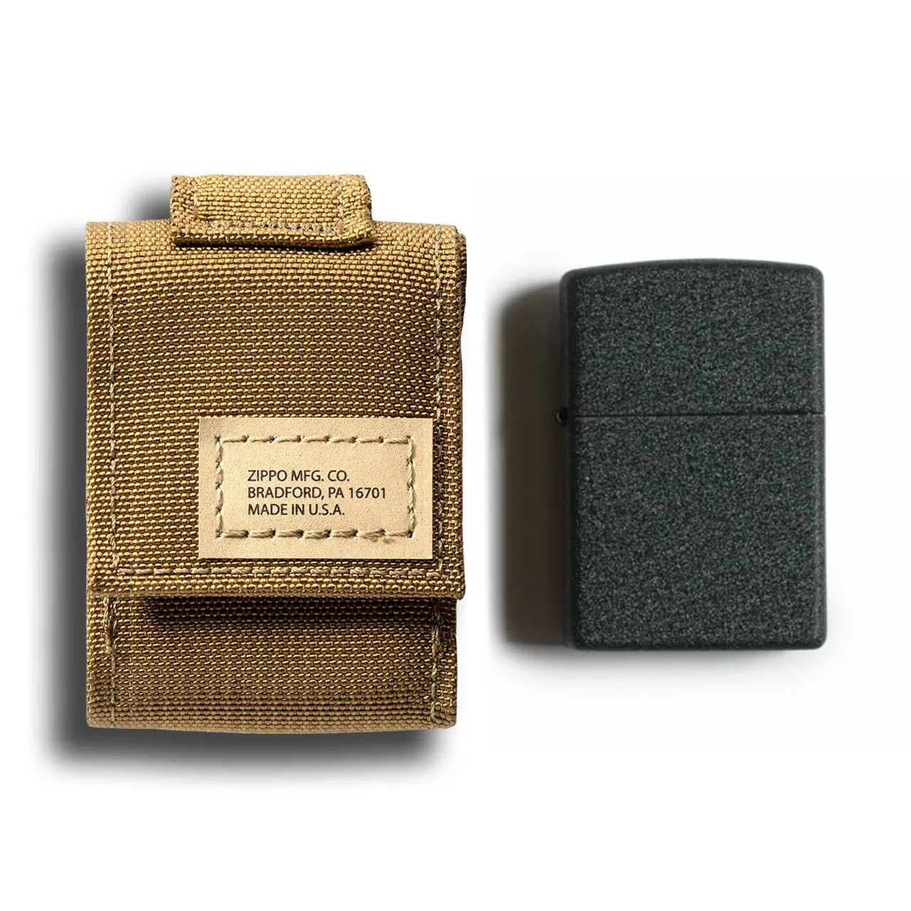 Zippo Tactical Pouch & Lighter Set