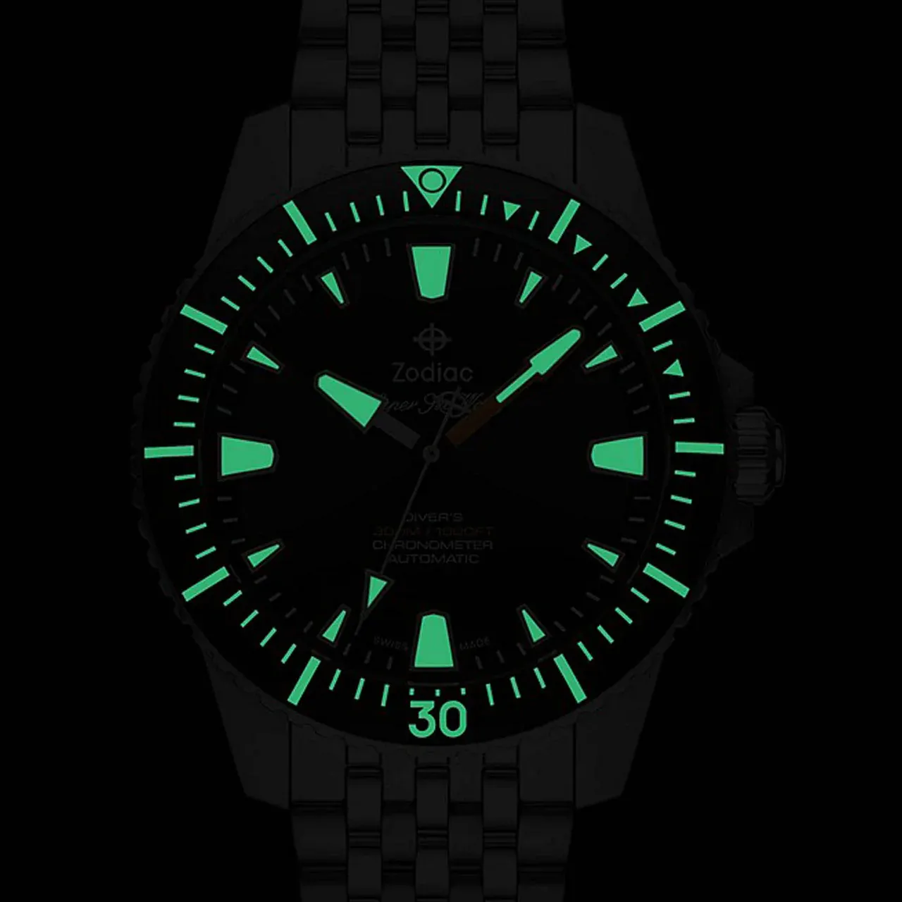 Zodiac Super Sea Wolf Pro-Diver Watch - Image 4